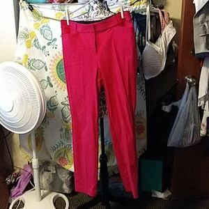 Size 14 red ponte pants lane bryant